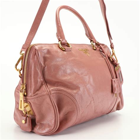 prada vitello shine bn2324|Antico Vitello Shine Leather East/West Satchel Bag BN2324.